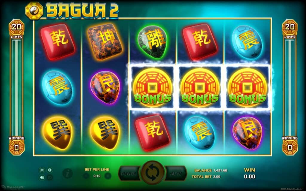 สมัครเล่น Bagua 2 เปิดประตูโชคลาภด้วยพลังฮวงจุ้ย