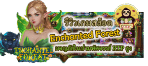 รีวิวเกมสล็อต Enchanted Forest ค่าRTP สูง แตกง่าย