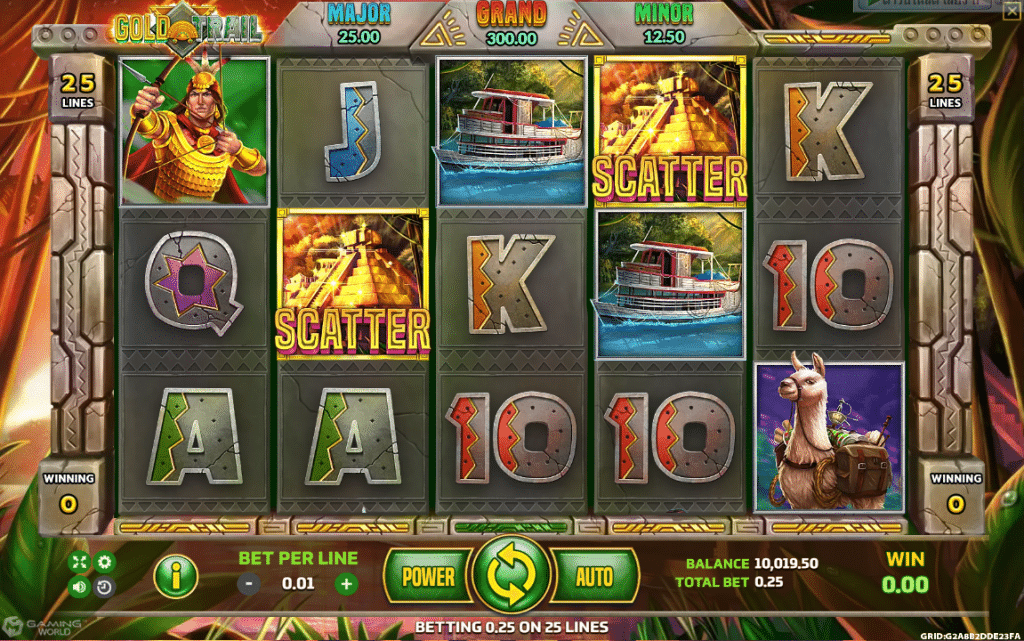 สมัครเล่น Gold Trail เริ่มต้นล่าขุมทรัพย์อินคาได้ทันที
