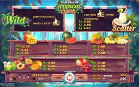 Tropical Crush อยู่ในมือคุณ! โหลด SUPERSLOT