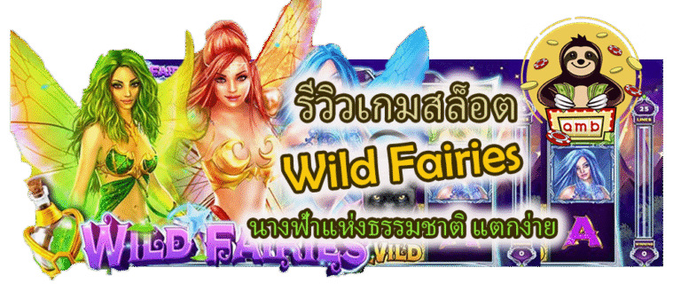 รีวิวเกมสล็อต Wild Fairies แตกง่าย