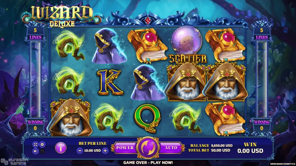 สมัครเล่น Wizard เสกโชคแตกทุกเบทแบบพ่อมด