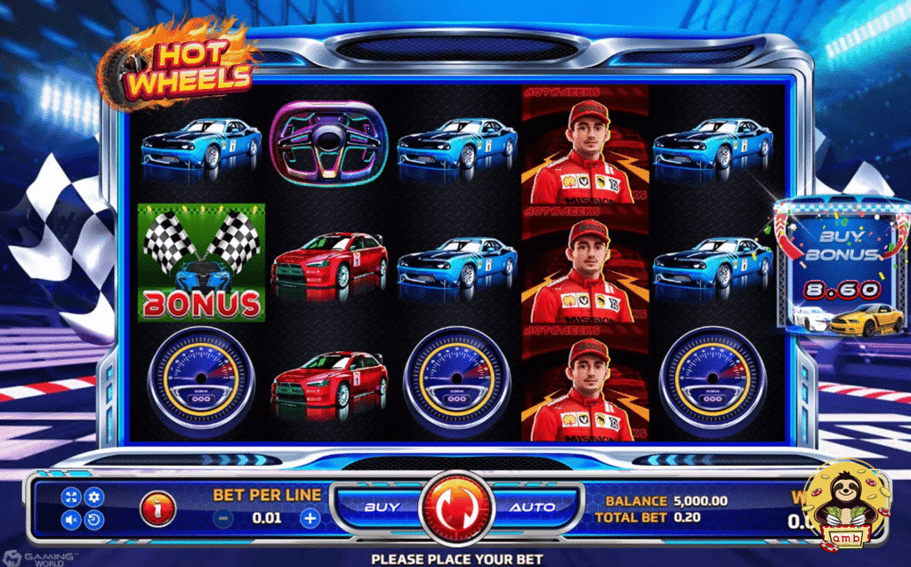 สมัครเล่น Hot Wheels เทอร์โบสปินลื่นไหล จ่ายหนักทุกโค้ง