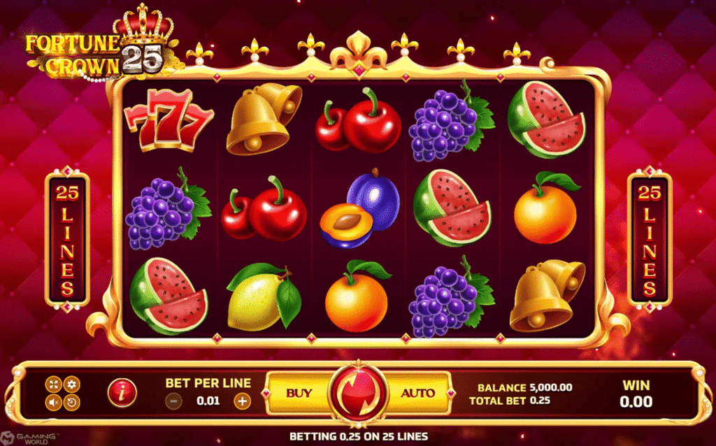 เล่น Fortune Crown 25 ได้ทุกแพลตฟอร์ม