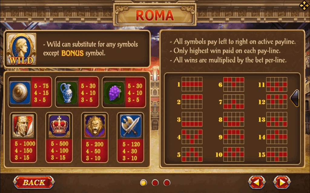 สมัครเล่น Roma รับโบนัสแรกเข้าทันที