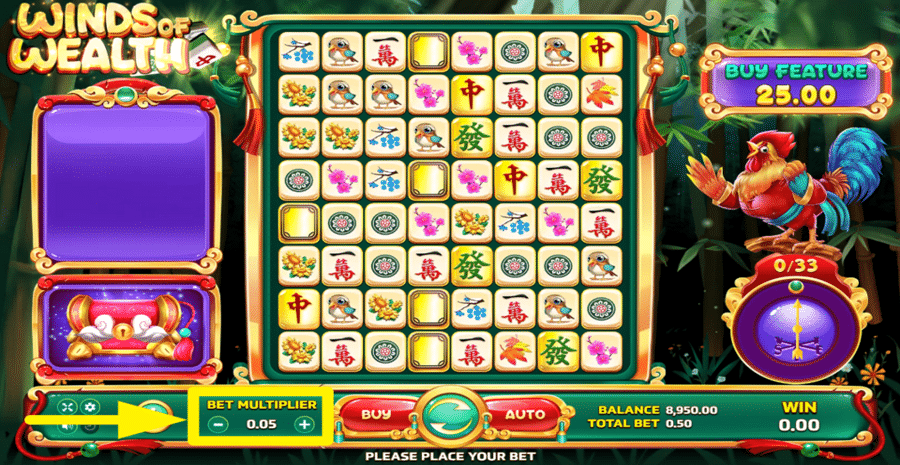 เล่น Winds Of Wealth สัมผัสโชคลาภได้ทุกที่