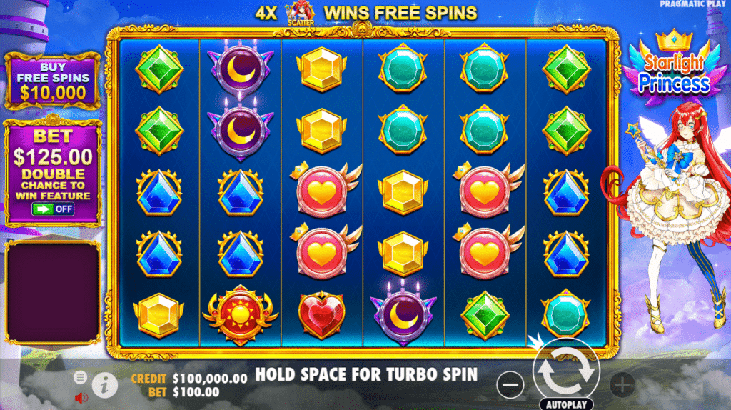 รีวิวเกม Starlight Princess แตกง่ายและน่าเล่นที่สุด