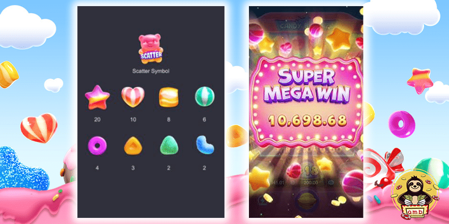 สมัครเล่น Candy Burst รับโบนัสหวาน ๆ ตั้งแต่รอบแรก!