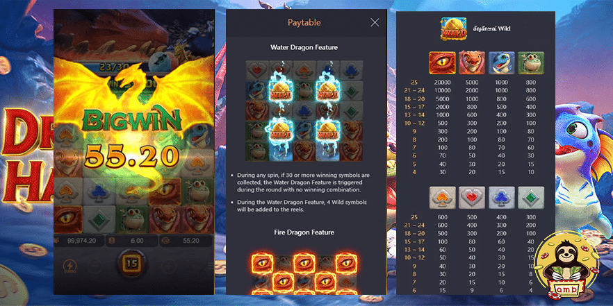 รีวิวเกม Dragon Hatch ค่า RTP สูงกว่า 96%