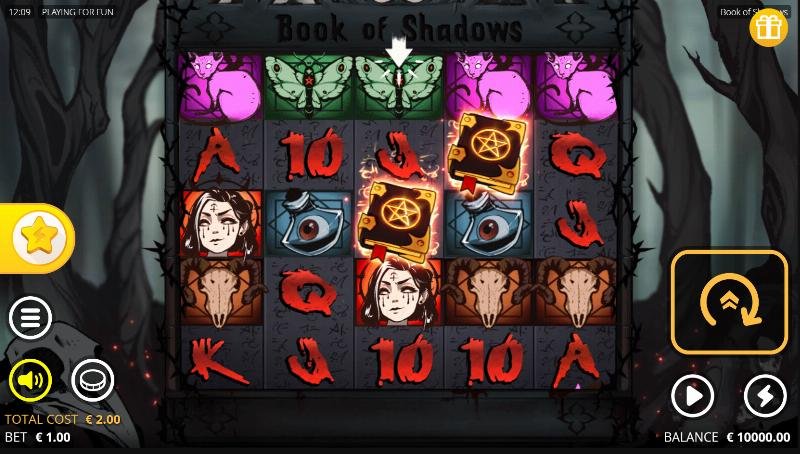 รีวิวเกม Book of Shadows ลุ้นจัดเต็ม