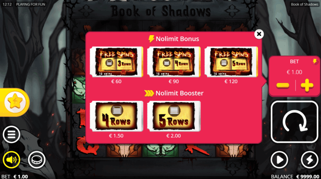 รีวิวเกม Book of Shadows ลุ้นแตกรางวัลใหญ่-4