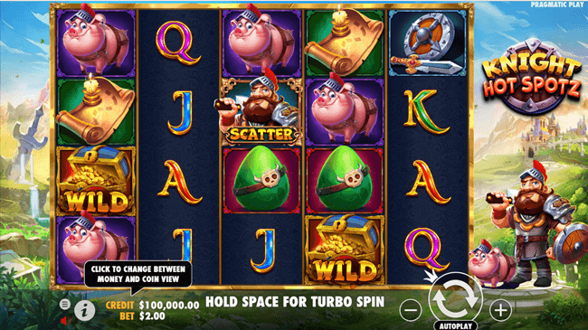 รีวิวเกม Knight Hot Spotz RTP สูง 96.5%