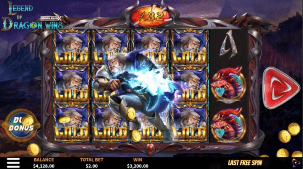 รีวิวเกม Legend of Dragon Wins คอมโบต่อเนื่อง ตัวคูณเพิ่มรัว ๆ