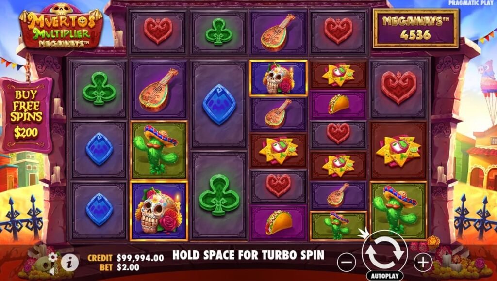 รีวิวเกม Muertos Multiplier Megaways ธีมสดใส แปลกใหม่