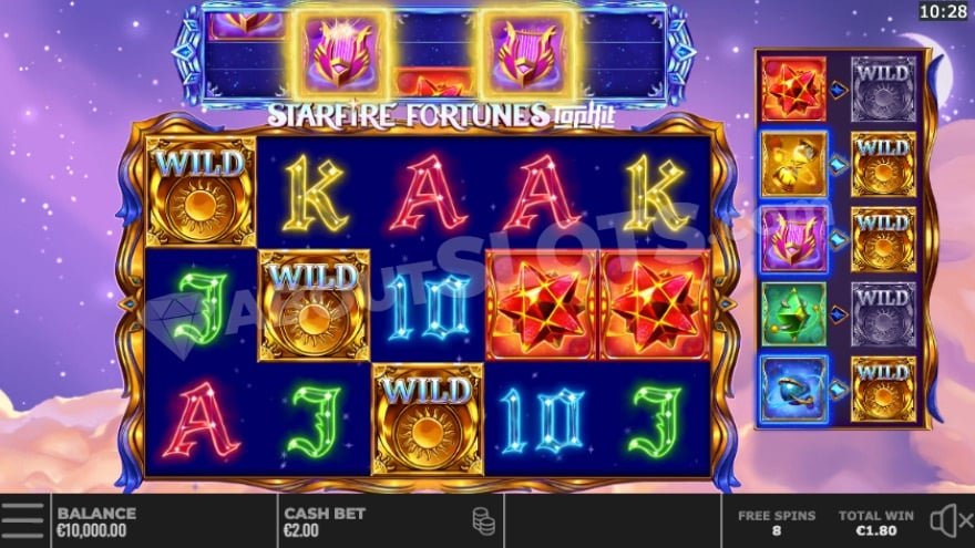 รีวิวเกม Starfire Fortunes TopHit ลุ้นโบนัสชุดใหญ่